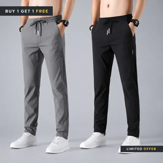 Premium Men's Lycra Track Pants (প্রিমিয়াম পুরুষদের লাইক্রা ট্র্যাক প্যান্ট્સ)