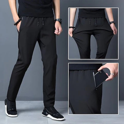 Premium Men's Lycra Track Pants (প্রিমিয়াম পুরুষদের লাইক্রা ট্র্যাক প্যান্ট્સ)